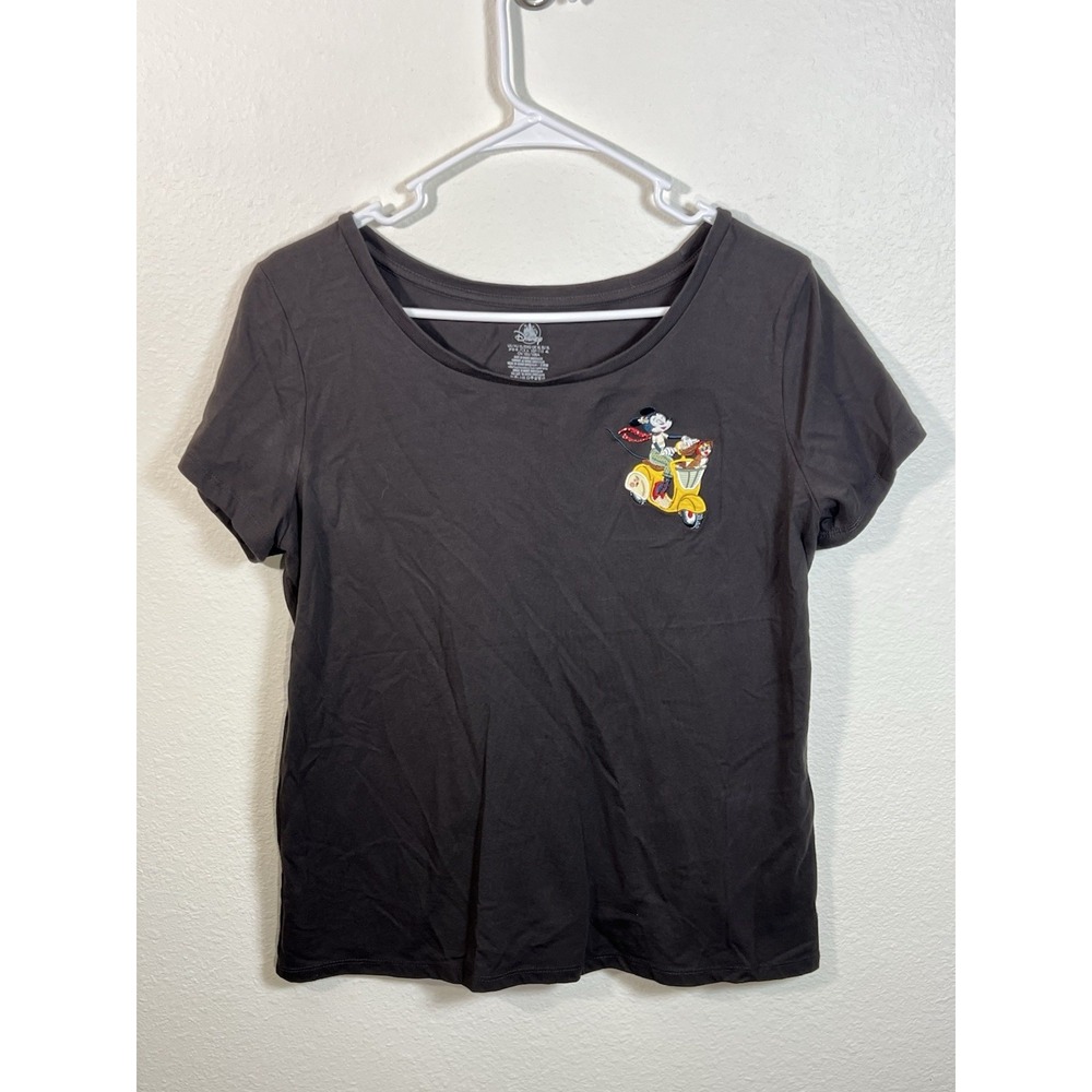 Disney Parks Epcot Italy World Showcase Minnie Shirt Womens X-Large Brown